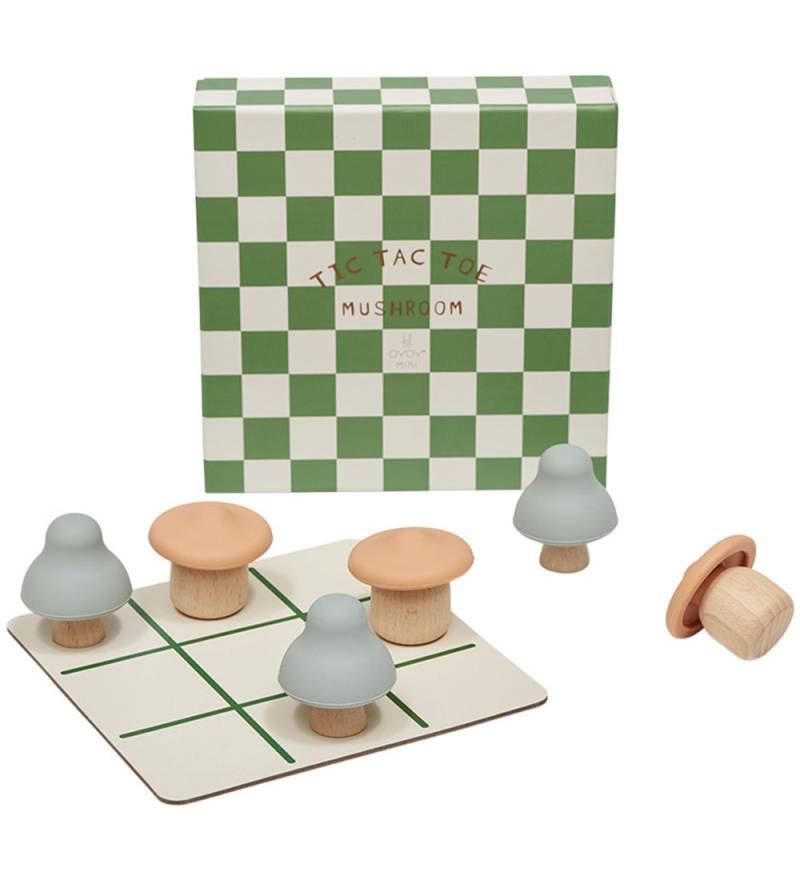 OYOY Spiel - Pilz TicTacToe - Holz/Multi - OYOY - One Size - Spiele OYOY Spiel - Pilz TicTacToe - Holz/Multi - OYOY - One Size - Spiele von OYOY