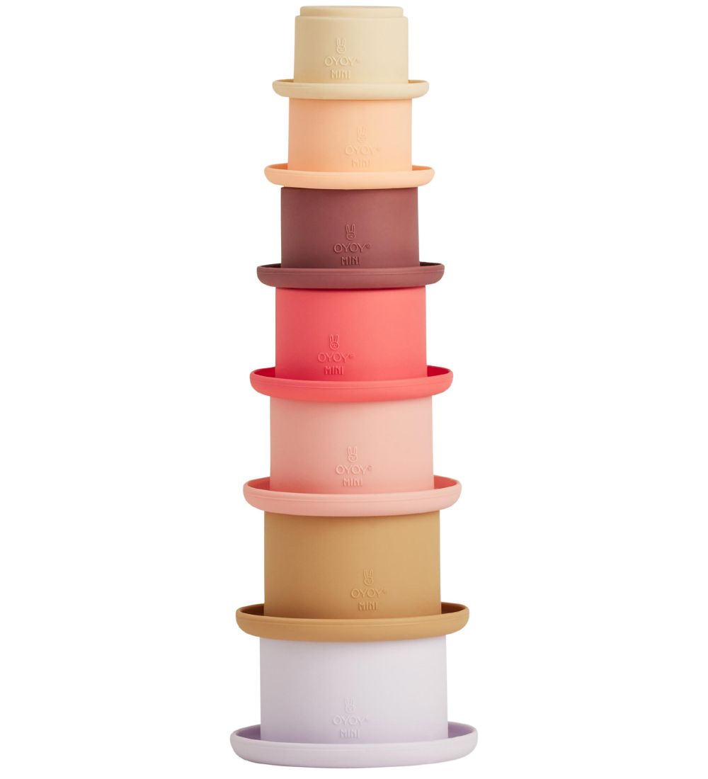 OYOY Stapelbare Becher - Tawa Silikon - Cherry Red/Vanilla - OYOY - One Size - Bauklötze OYOY Stapelbare Becher - Tawa Silikon - Cherry Red/Vanilla - OYOY - One Size - Bauklötze von OYOY