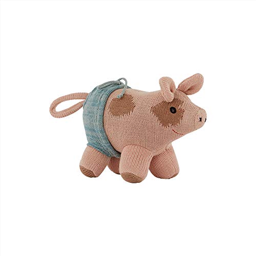OYOY Stofftier, Kuscheltier Schwein - Hugo Mini Pig - Schweinchen rosa - Baumwolle - L19 x H15 x D12 cm OYOY Stofftier, Kuscheltier Schwein - Hugo Mini Pig - Schweinchen rosa - Baumwolle - L19 x H15 x D12 cm von OYOY