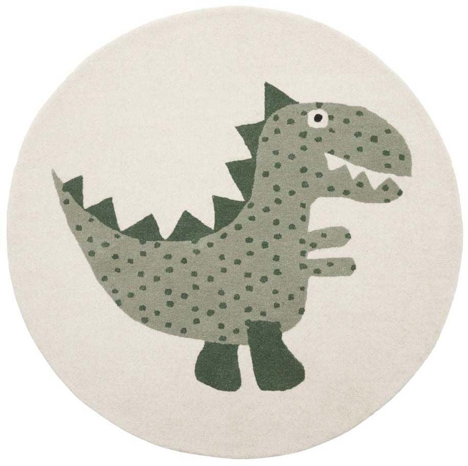 OYOY Theo Dino Teppich, Green OYOY Theo Dino Teppich, Green von OYOY