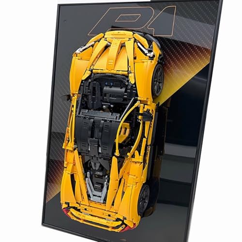 Display-Wandtafel für Lego Technic Car 1:8 42172, kompatibel mit Lego P1 42172, Geschenk für Lego-Auto-Wandhalterungs-Enthusiasten, Größe: 49,8 x 80 cm, nur Wandtafel Display-Wandtafel für Lego Technic Car 1:8 42172, kompatibel mit Lego P1 42172, Geschenk für Lego-Auto-Wandhalterungs-Enthusiasten, Größe: 49,8 x 80 cm, nur Wandtafel von OYTOCLKU