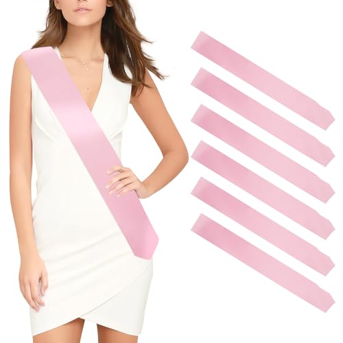 Schärpe 6 Stück Rosa Schärpen blank partyzubehör schärpe Bedrucken Individuelle Satin schärpe DIY schärpe Unbedruckte Schärpe für Geburtstag Hochzeit Bachelorette Party junggesellinnenabschied Schärpe 6 Stück Rosa Schärpen blank partyzubehör schärpe Bedrucken Individuelle Satin schärpe DIY schärpe Unbedruckte Schärpe für Geburtstag Hochzeit Bachelorette Party junggesellinnenabschied von OZOSHINE