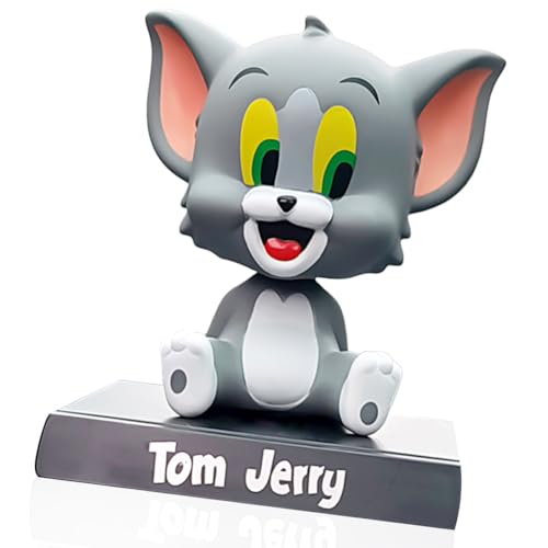 OZXVXZO Schütteln Kopf Figur, Tom and Jerry Auto Figurine, Tom and Jerry Auto-Armaturenbrett-Ornamente Figur Modell Kindergeburtstag Deko Sammlung Dekorationen Modell Auto Innenraum Dekoration OZXVXZO Schütteln Kopf Figur, Tom and Jerry Auto Figurine, Tom and Jerry Auto-Armaturenbrett-Ornamente Figur Modell Kindergeburtstag Deko Sammlung Dekorationen Modell Auto Innenraum Dekoration von OZXVXZO