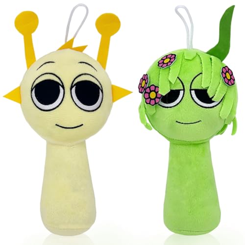 OZXVXZO Sprrunki Kuscheltier, 2 Stück Sprrunki Plush, Game Plush Toys, Cute Plushies, Soft and Cuddly Plush, Soft Stuffed Animal Pillow Figure Doll Christmas Birthday Gifts for Adult Kids OZXVXZO Sprrunki Kuscheltier, 2 Stück Sprrunki Plush, Game Plush Toys, Cute Plushies, Soft and Cuddly Plush, Soft Stuffed Animal Pillow Figure Doll Christmas Birthday Gifts for Adult Kids von OZXVXZO