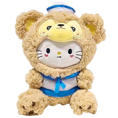 OZXVXZO heellokitty Kuscheltier Plüschtier Teddybär, K-itty Plüsch Spielzeug, Bär Kuscheltier Puppe Spielzeug für Kinder Mädchen Jungen Kinderzimmer Dekor Geburtstag Party Supplies 20cm OZXVXZO heellokitty Kuscheltier Plüschtier Teddybär, K-itty Plüsch Spielzeug, Bär Kuscheltier Puppe Spielzeug für Kinder Mädchen Jungen Kinderzimmer Dekor Geburtstag Party Supplies 20cm von OZXVXZO