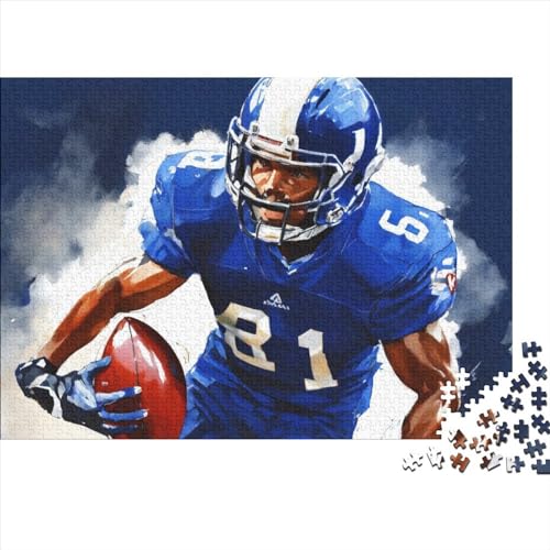 Puzzle 1000 Teile Football Erwachsene Puzzle,Spiel Puzzles Für Erwachsene,Football Puzzle,Geburtstagsgeschenk,Geschenke Für Frauen Premium Holzpuzzle 1000pcs (75x50cm) von OakiTa