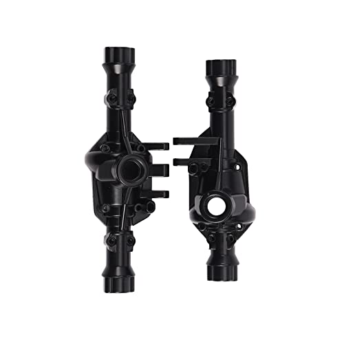 Obahdirry 1/10 RC Crawler Alloy Front Rear Axle Shell Housing for TRX4 Upgrade Parts, Black von Obahdirry