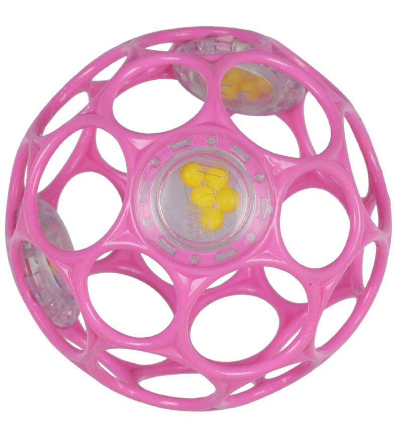 Oball Rassel - 9 cm - Pink - Oball - One Size - Rasseln Oball Rassel - 9 cm - Pink - Oball - One Size - Rasseln von Oball