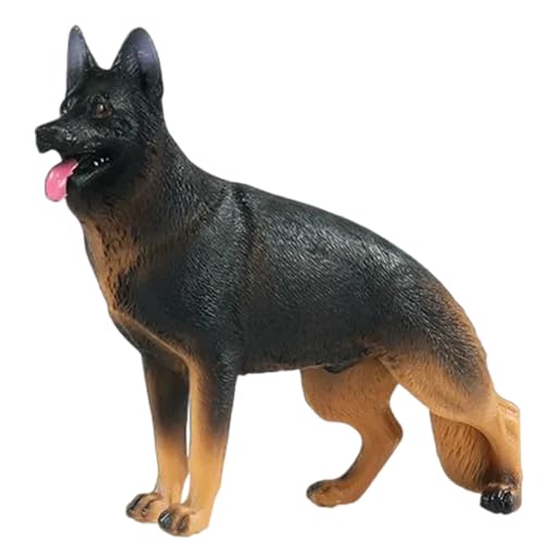 Deutsche Schäferhund Figur, 3,9 -Zoll -Harz Deutsch Schäferhundornament, schwarze deutsche Schäferhundgeschenke, deutsche Schäferhund -Model -Figur, Bildungsspielzeug für Jungen, Mädchen und Kinder i Deutsche Schäferhund Figur, 3,9 -Zoll -Harz Deutsch Schäferhundornament, schwarze deutsche Schäferhundgeschenke, deutsche Schäferhund -Model -Figur, Bildungsspielzeug für Jungen, Mädchen und Kinder i von Obelunrp