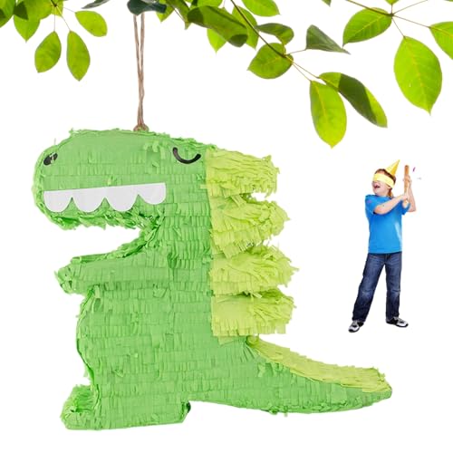 Dinosaurier, 37x43 cm Hangpapier Cartoon Dinosaurier Piñata für Geburtstagsfeier Girls Jungen im Haus oder im Freien Dinosaurier, 37x43 cm Hangpapier Cartoon Dinosaurier Piñata für Geburtstagsfeier Girls Jungen im Haus oder im Freien von Obelunrp