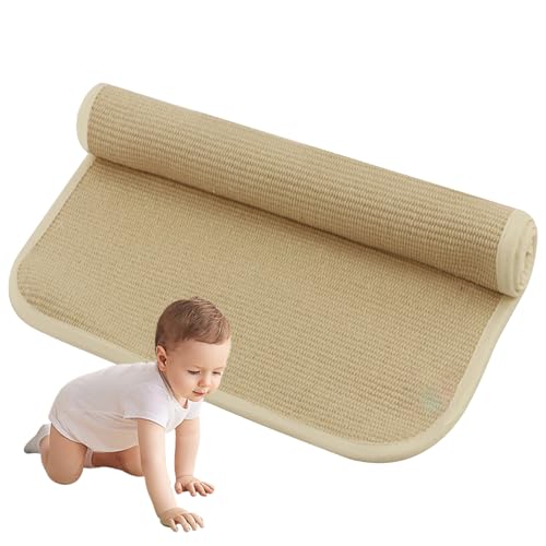 Obelunrp Montessori Mat, 80x60 cm weiche Baumwoll -Babyspielmatten, Rollen Sie Montessori Playmat, dekorativer Teppich für Kindergarten im Kindergarten Obelunrp Montessori Mat, 80x60 cm weiche Baumwoll -Babyspielmatten, Rollen Sie Montessori Playmat, dekorativer Teppich für Kindergarten im Kindergarten von Obelunrp
