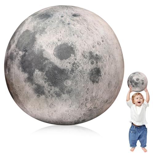 Obelunrp Süße Kissen Mond plüschweiche Planet Kissen für Couch 11 in Dia..Lernen lernender Solarsystem Globe Fun Throw für Kinder Planet Spielzeug, süßes Weihnachtsdekoration von Obelunrp