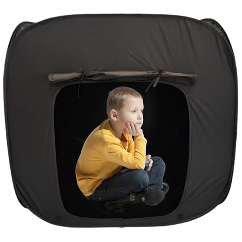 Sensorisches Zelt 35x35x35in Kinderzelt mit Türvorhang Voller Blackout Ruhige Ecke Schnellveröffentlichung entspannende Kinder Spielen für innere, sensorische, Weihnachtsdekoration Sensorisches Zelt 35x35x35in Kinderzelt mit Türvorhang Voller Blackout Ruhige Ecke Schnellveröffentlichung entspannende Kinder Spielen für innere, sensorische, Weihnachtsdekoration von Obelunrp