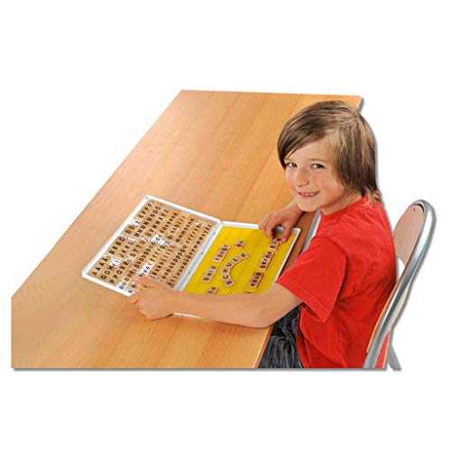 Oberschwäbische Magnetspiele Magnetbox Lesen Lernen, Legekasten mit 180 ABC-Holzbuchstaben ׀ Wiemann Lehrmittel von Oberschwäbische Magnetspiele