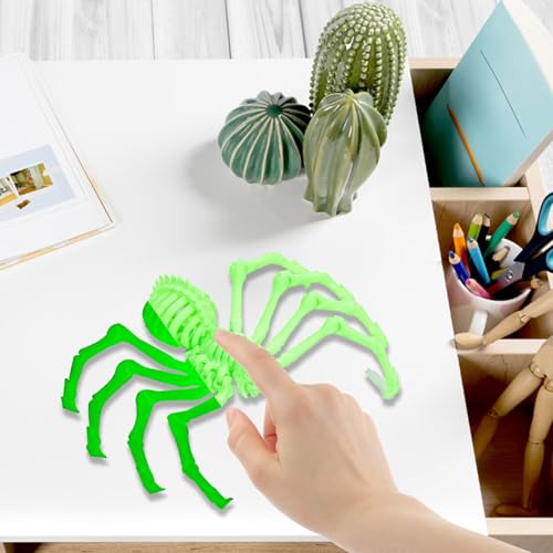 3D-gedruckte bewegliche Spinne, 3D-gedrucktes Spinnenspielzeug | 3D-gedruckte Spinnenspielzeuge mit beweglichen Gelenken - Mystery Spider 3D-bewegliche Spinne für Erwachsene, 3D-gedruckte bewegliche Spinne, 3D-gedrucktes Spinnenspielzeug | 3D-gedruckte Spinnenspielzeuge mit beweglichen Gelenken - Mystery Spider 3D-bewegliche Spinne für Erwachsene, von Obesntln