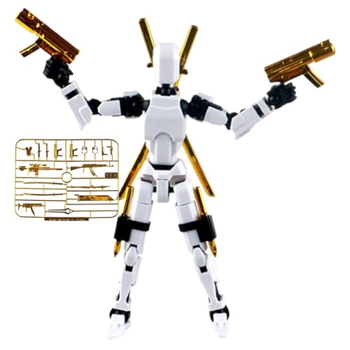 Action-Figur, Actionfiguren für | Modellset aus magnetischen Bausteinen, Set mit lustigen Actionfiguren, bewegliche Multigelenke, geeignet für von Obesntln