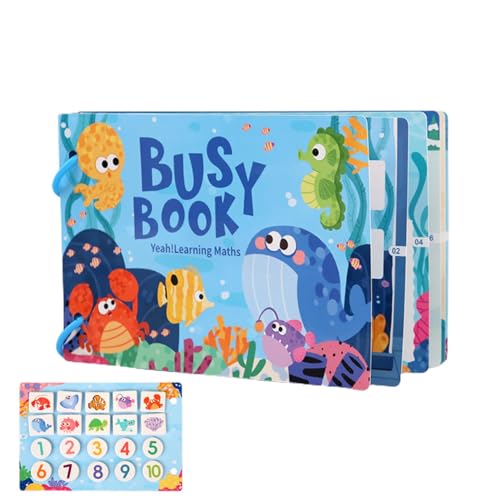Aktivitätenbuch, Bbay beschäftigtes Buch, Stickerbuch für Vorschul-Lernaktivitäten, Reisespielzeug | Aktivitäts- und Aufkleberbuch, Reisespielzeug, wiederverwendbar, Aktivitätenbuch, Bbay beschäftigtes Buch, Stickerbuch für Vorschul-Lernaktivitäten, Reisespielzeug | Aktivitäts- und Aufkleberbuch, Reisespielzeug, wiederverwendbar, von Obesntln