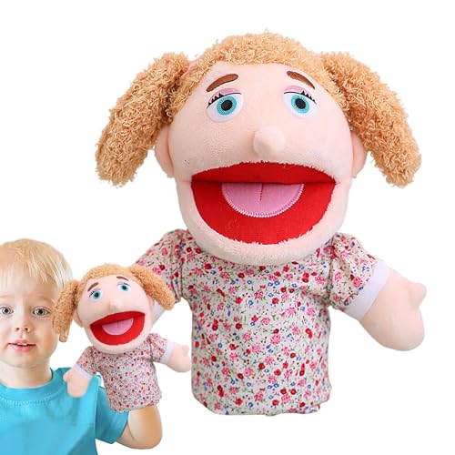 Familienpuppen, Familienpuppen für | Tun Sie so, als würden Sie eine Puppe spielen, das interaktive Theater zeigt Puppen, Handpuppen Rollenspiel-Spielzeug mit einer Familienpuppen, Familienpuppen für | Tun Sie so, als würden Sie eine Puppe spielen, das interaktive Theater zeigt Puppen, Handpuppen Rollenspiel-Spielzeug mit einer von Obesntln