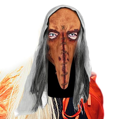 Halloween-Vogelgesichtsabdeckung, gruselige Halloween-Gesichtsbedeckung, Horror-Kostüm für Erwachsene | komplette Kopfbedeckung für gruselige Gesichtsabdeckung, Gesichtsbedeckung Halloween-Vogelgesichtsabdeckung, gruselige Halloween-Gesichtsbedeckung, Horror-Kostüm für Erwachsene | komplette Kopfbedeckung für gruselige Gesichtsabdeckung, Gesichtsbedeckung von Obesntln