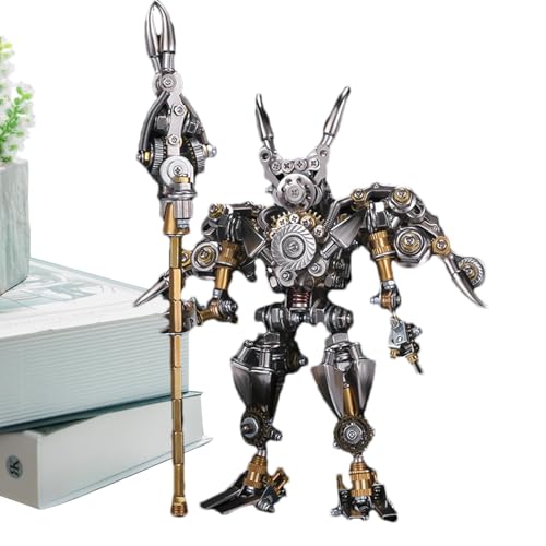 Metallpuzzle für Erwachsene, Metallpuzzle für Erwachsene, schwer zu montieren, alte chinesische Figuren – Modell-Sets aus verformbarem Metall für Männer, Spielzeug von Obesntln