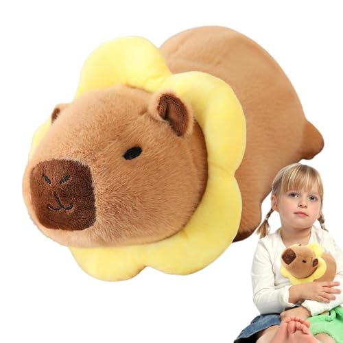 Obesntln Capybara Plüschtier, Capybara-Plüschtier – weiches Capybara-Plüschtier von 25,4 cm | Plüschpuppen, realistisches Tier-Plüschtier, Innendekoration für den Urlaub, Obesntln Capybara Plüschtier, Capybara-Plüschtier – weiches Capybara-Plüschtier von 25,4 cm | Plüschpuppen, realistisches Tier-Plüschtier, Innendekoration für den Urlaub, von Obesntln