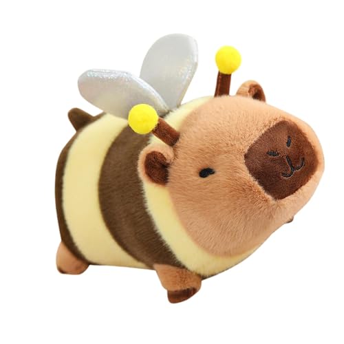 Obesntln Capybara Plüschtier, niedliches Capybara-Plüschtier – weiches Capybara-Plüschtier von 25,4 cm, Heimdekoration aus realistischem Tier, Kissen und Plüschtiere Obesntln Capybara Plüschtier, niedliches Capybara-Plüschtier – weiches Capybara-Plüschtier von 25,4 cm, Heimdekoration aus realistischem Tier, Kissen und Plüschtiere von Obesntln
