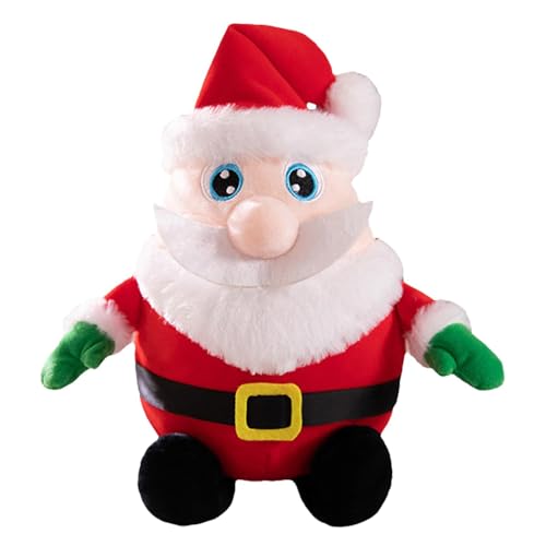 Obesntln Weihnachtsmann, beleuchtet, Weihnachtsmann aus Plüsch, Light Up Plüsch, Schneemann, niedlich, Plüsch, Weihnachtsdekoration, für Wohnzimmer, Schule oder Kinderzimmer Obesntln Weihnachtsmann, beleuchtet, Weihnachtsmann aus Plüsch, Light Up Plüsch, Schneemann, niedlich, Plüsch, Weihnachtsdekoration, für Wohnzimmer, Schule oder Kinderzimmer von Obesntln