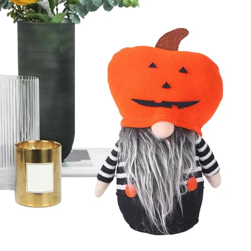 Plüsch, GNOME aus Plüsch, Dekoration für Halloween-Zwerge | kreative Puppen ohne Gesicht, Festliche Halloween-Dekoration zum Sammeln für Zuhause, Neujahr von Obesntln