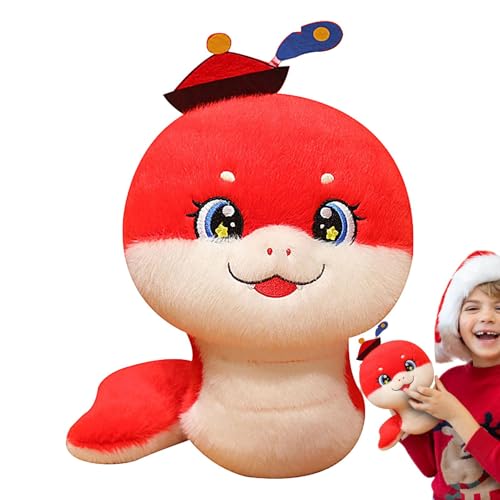 Plüschtier Schlange – Schlange aus Plüsch für Frühlingsfeier, Kuschelmaskottchen, traditionelles Plüschspielzeug | Weiches Dekokissen für Zuhause, kuschelige Dekoration für die Party Plüschtier Schlange – Schlange aus Plüsch für Frühlingsfeier, Kuschelmaskottchen, traditionelles Plüschspielzeug | Weiches Dekokissen für Zuhause, kuschelige Dekoration für die Party von Obesntln