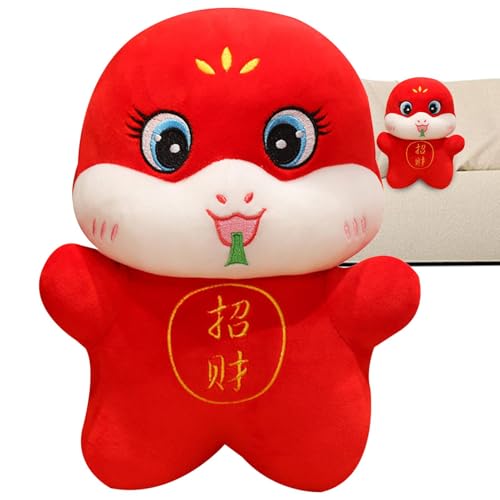 Plüschtier Schlange aus Plüsch – Plüschspielzeug Schlange, chinesische Plüschschlange aus Plüsch von 11 Zoll | Plüschtiere chinesische Neujahrsschlange, Maskottchen, 2025 Plüschtier Schlange aus Plüsch – Plüschspielzeug Schlange, chinesische Plüschschlange aus Plüsch von 11 Zoll | Plüschtiere chinesische Neujahrsschlange, Maskottchen, 2025 von Obesntln