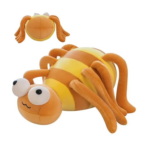 Plüschtier Spinne, Plüsch-Spinne – Plüschtierspinne mit großen Augen von 40,5 cm | Halloween-Tiertiertiere, lustiges Spinnen-Plüschkissen Plüschtier Spinne, Plüsch-Spinne – Plüschtierspinne mit großen Augen von 40,5 cm | Halloween-Tiertiertiere, lustiges Spinnen-Plüschkissen von Obesntln