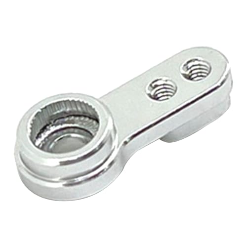 RC Auto Lenkarm, Fcx24 Lenkservohorn - Servo-Upgrade-Teile aus Aluminiumlegierung, Servo-Arm-Upgrade-Teile, verbessertes Zubehör RC Auto Lenkarm, Fcx24 Lenkservohorn - Servo-Upgrade-Teile aus Aluminiumlegierung, Servo-Arm-Upgrade-Teile, verbessertes Zubehör von Obesntln