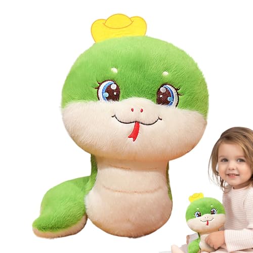 Schlange Tier aus Plüsch – Schlange für Frühlingsfeier, Kuschelmaskottchen, traditionelles Plüschspielzeug | Weiches Dekokissen für Zuhause, kuschelige Dekoration für die Party Schlange Tier aus Plüsch – Schlange für Frühlingsfeier, Kuschelmaskottchen, traditionelles Plüschspielzeug | Weiches Dekokissen für Zuhause, kuschelige Dekoration für die Party von Obesntln
