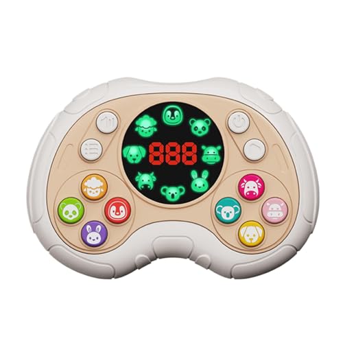 Speed Push Spielkonsole – Tragbares Puzzlespiel, platzende Musikblasen, verschiedene Cartoon-Früchte | Sensory Fidget Toys Schnelldruckspiel Speed Push Spielkonsole – Tragbares Puzzlespiel, platzende Musikblasen, verschiedene Cartoon-Früchte | Sensory Fidget Toys Schnelldruckspiel von Obesntln