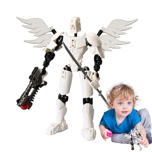 Zusammengebautes Spielzeug, Statue, Actionfiguren, mechanisches bewegliches Spielzeug für den ganzen Körper | Modell der Sammlung mobiler Roboter mit mehreren Gelenken für die Sammlung, Zusammengebautes Spielzeug, Statue, Actionfiguren, mechanisches bewegliches Spielzeug für den ganzen Körper | Modell der Sammlung mobiler Roboter mit mehreren Gelenken für die Sammlung, von Obesntln