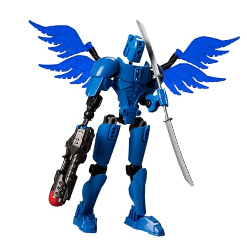 Zusammengebautes Spielzeug, Statue von Actionfiguren – gemeinsame bewegliche Actionfiguren – komplettes mechanisches Spielzeug, Raumdekoration für Sammlung, Dekoration Zusammengebautes Spielzeug, Statue von Actionfiguren – gemeinsame bewegliche Actionfiguren – komplettes mechanisches Spielzeug, Raumdekoration für Sammlung, Dekoration von Obesntln