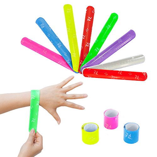 Oblique Unique® 6 x Bunte Schnapparmbänder - Coole Armbänder zum Kindergeburtstag von Oblique Unique