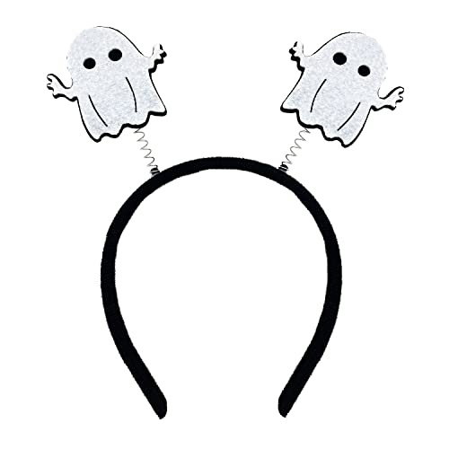 Oblique Unique® Geister Haarreifen Gespenster Haarreif für Fasching Karneval Motto Party Halloween Geist Gespenst Kostüm Accessoires von Oblique Unique