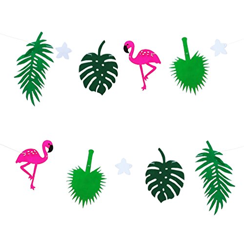 Oblique-Unique® Girlande Hawai Sommer Flamingo Sonne Spaß - Party Dekoration von Oblique-Unique