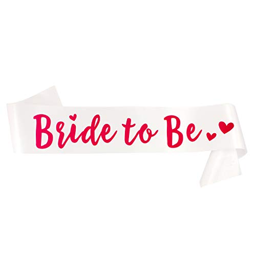 Oblique-Unique® Bride to Be Team Bride Schärpe JGA Junggesellinnenabschied Hochzeit Hen Party - wählbar (Bride) von Oblique-Unique