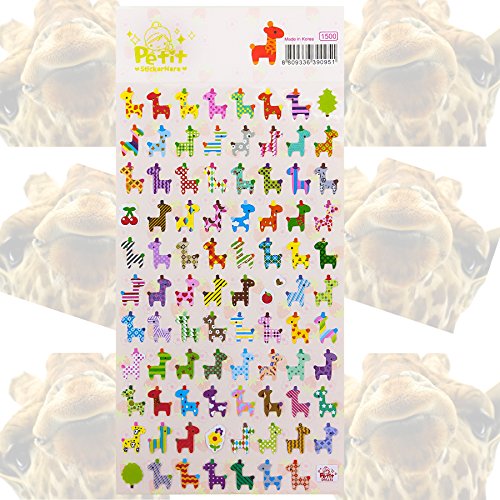Oblique-Unique Giraffen Sticker Set 87 teilig von Oblique Unique