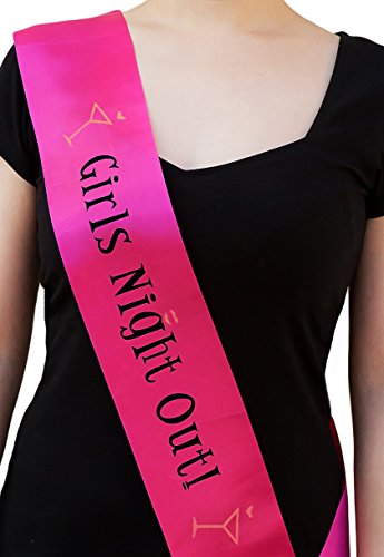 Oblique-Unique Girls Night Out Schärpe in Pink für Damen Bride to Be Hen Party von Oblique Unique