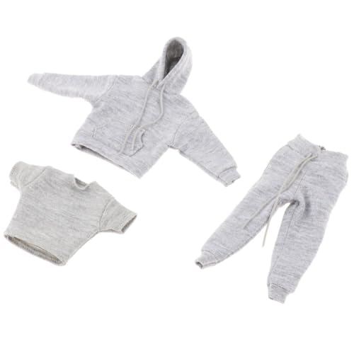 1/12 Scale Soldier Figure 3Pieces/Set Clothing Set Hoodie T Shirt Sweatpants For Model Action Figure Doll Displaying Doll Accessories 1/12 Scale Soldier Figure 3Pieces/Set Clothing Set Hoodie T Shirt Sweatpants For Model Action Figure Doll Displaying Doll Accessories von Obotsnoi