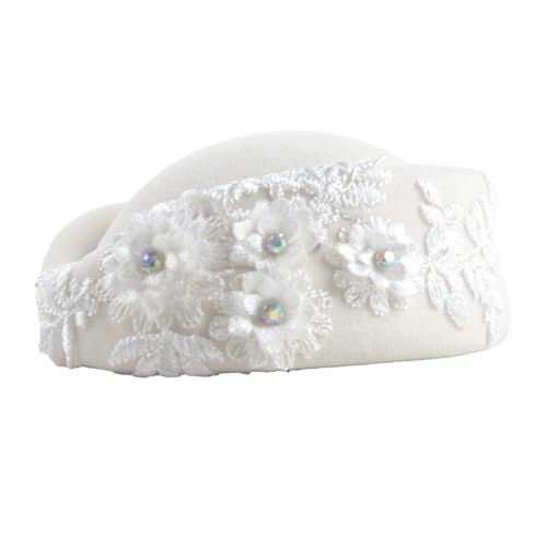 Obotsnoi Flugbegleiter-Hut für Kinder und Erwachsene, Luft-Hostessen, Party, Cosplay, Stewardess für Halloween-Party, bestickt Obotsnoi Flugbegleiter-Hut für Kinder und Erwachsene, Luft-Hostessen, Party, Cosplay, Stewardess für Halloween-Party, bestickt von Obotsnoi