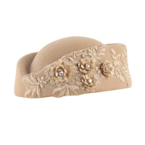 Obotsnoi Flugbegleiter-Hut für Kinder und Erwachsene, Luft-Hostessen, Party, Cosplay, Stewardess für Halloween-Party, bestickt Obotsnoi Flugbegleiter-Hut für Kinder und Erwachsene, Luft-Hostessen, Party, Cosplay, Stewardess für Halloween-Party, bestickt von Obotsnoi