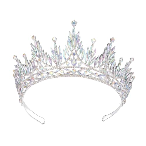 Obotsnoi Haarreif für Mädchen, glitzernde Kronen für Königin, Geburtstag, robuste Stirnbänder, Foto-Requisiten, elegantes Kostüm Obotsnoi Haarreif für Mädchen, glitzernde Kronen für Königin, Geburtstag, robuste Stirnbänder, Foto-Requisiten, elegantes Kostüm von Obotsnoi