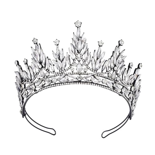Obotsnoi Haarreif für Mädchen, glitzernde Kronen für Königin, Geburtstag, robuste Stirnbänder, Foto-Requisiten, elegantes Kostüm Obotsnoi Haarreif für Mädchen, glitzernde Kronen für Königin, Geburtstag, robuste Stirnbänder, Foto-Requisiten, elegantes Kostüm von Obotsnoi