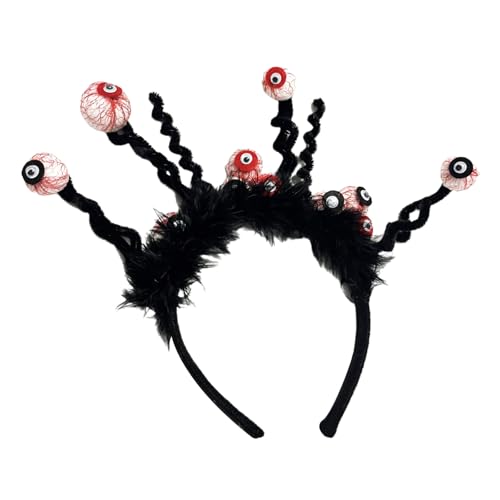 Obotsnoi Halloween Explodierender Augapfel Stirnband für Erwachsene Rollenspiel Kostüm Kopfbedeckung Party Requisiten Haarschmuck Festival Hairhoop Obotsnoi Halloween Explodierender Augapfel Stirnband für Erwachsene Rollenspiel Kostüm Kopfbedeckung Party Requisiten Haarschmuck Festival Hairhoop von Obotsnoi