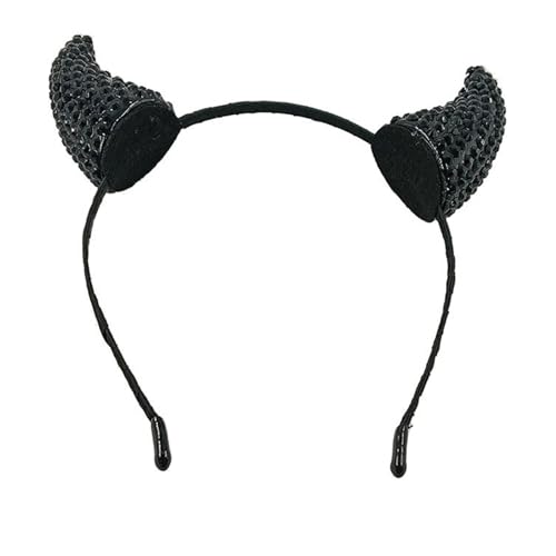 Obotsnoi Kopfbedeckung mit Strassverzierung, schöne Kuhohren, Make-up-Kopfbedeckung mit funkelnden Strasssteinen für Halloween Obotsnoi Kopfbedeckung mit Strassverzierung, schöne Kuhohren, Make-up-Kopfbedeckung mit funkelnden Strasssteinen für Halloween von Obotsnoi