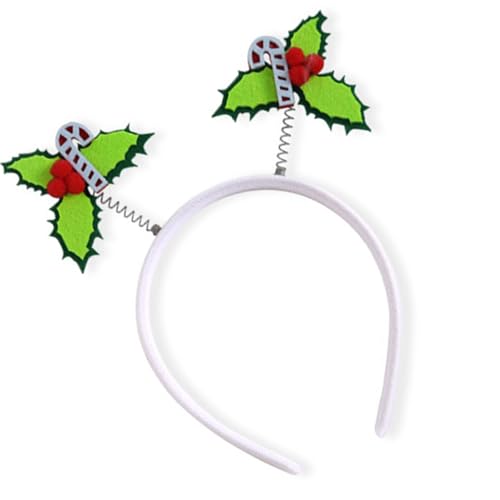 Obotsnoi Leuchtendes Haar-Accessoire für Erwachsene und Kinder, bequem, dehnbar, für Urlaub, Motto-Party, Kopfschmuck für Weihnachten, Veranstaltung, fluoreszierendes Haarband von Obotsnoi